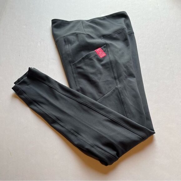 Marika Women's Leggings Gray Small 27" Tummy Control - Picture 2 of 8